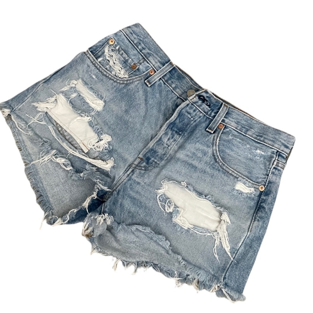 LEVIS 501 DISTRESSED SHORTS